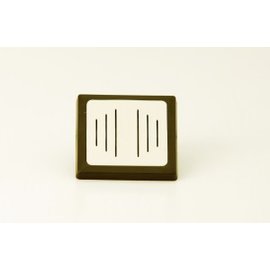 Square ventilator colors/white with plate washer